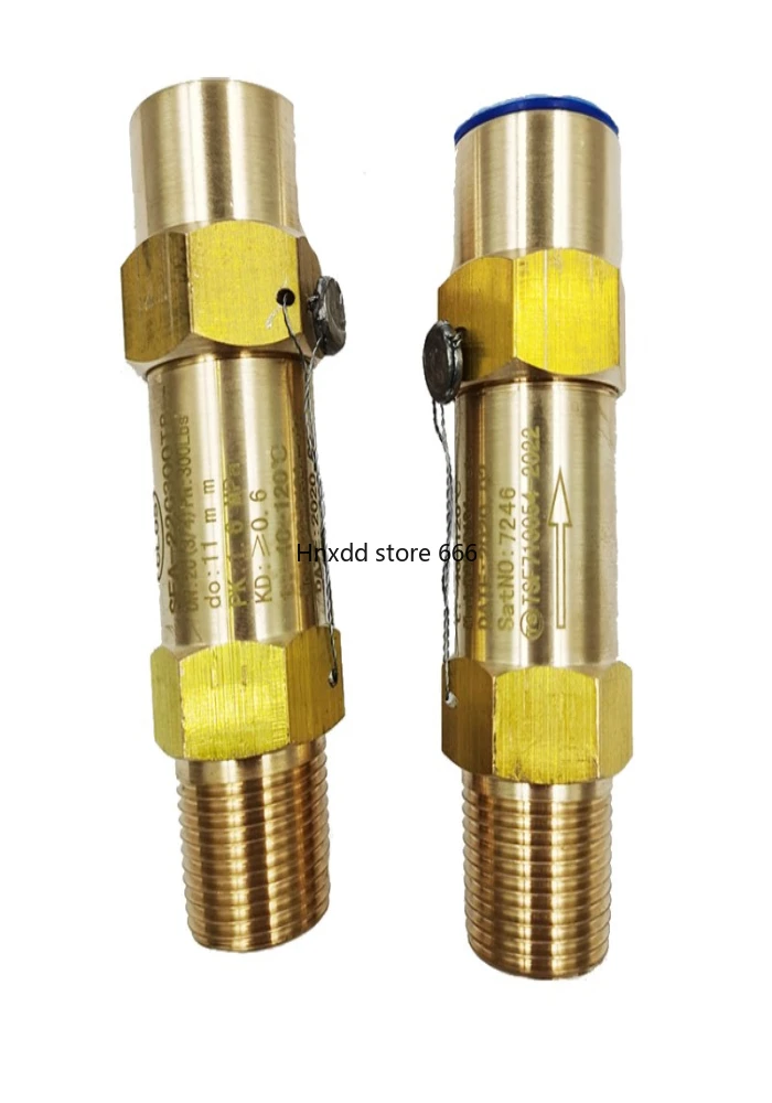 High pressure air conditioner brass SFA-22C300T freezing spring type safety valve CSA-22C300T