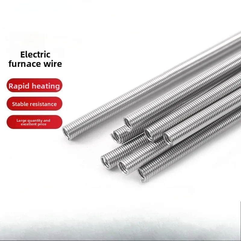 

10pcs FeCrAl Heating Wire 300W 500W 800W Resistance Wire for Electric Furnace Home Industry Use