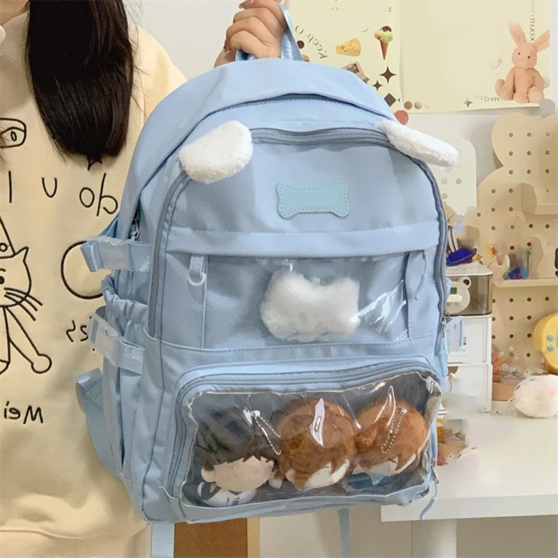 Itabag Backpack Lovely Dog Backpack Student School Bag Japanese Styles Backpack Laptop Backpack Large Capacity Backpack