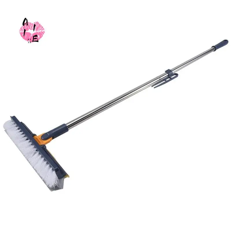 A11E-Long-Handled Floor Brush, Multi-Functional Scraping And Cleaning Brush, Cleaning Without Blind Spots