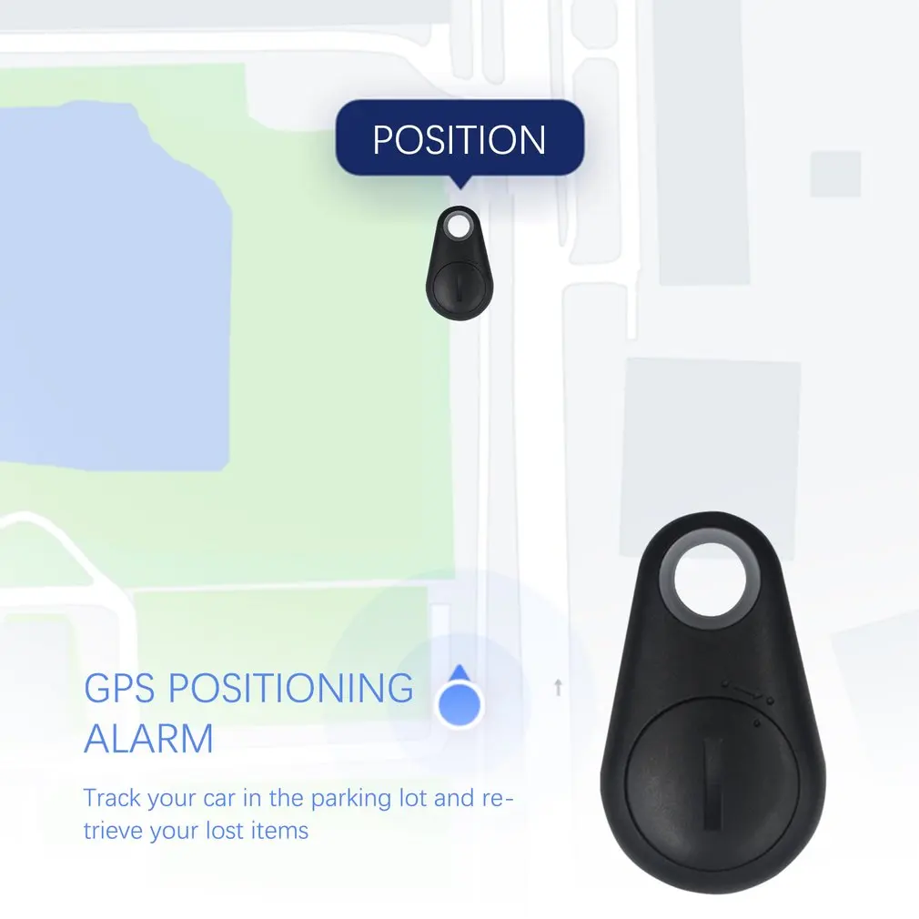미니 패션 스마트 개 애완 동물 블루투스 4.0 GPS 추적기, 분실 방지 알람 태그, 무선 어린이 가방 지갑, 키 파인더 로케이터, 애완 동물 키