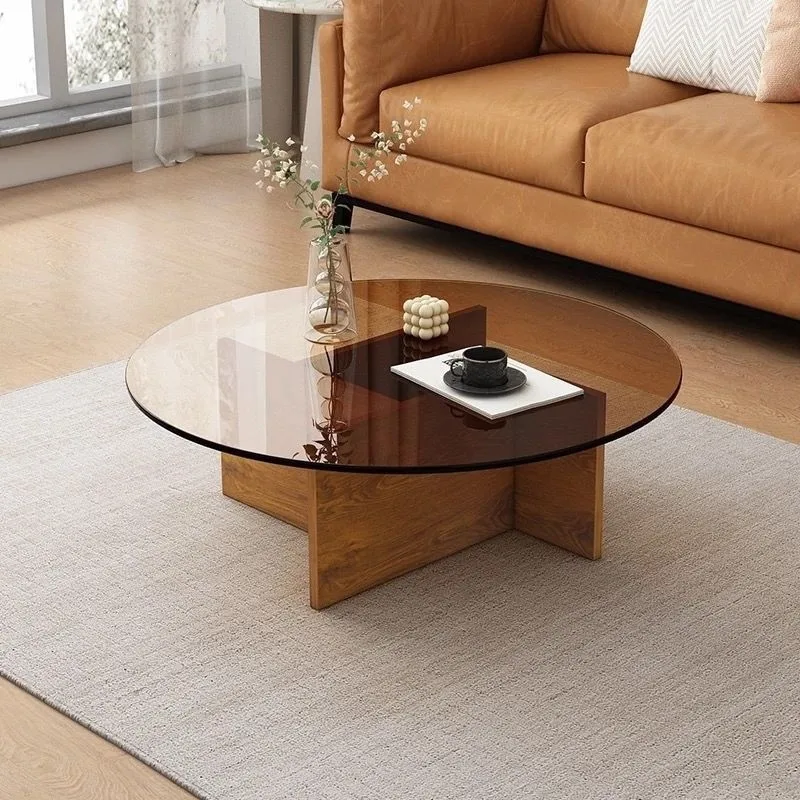 Home coffee table Ancient style Minimalist style Internet celebrity ins style Bedroom Superior rental room Tea table