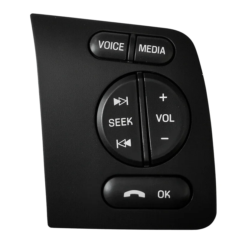 -ABJZ For Ford F250 F350 F450 F550 2011-2014 Steering Wheel Switch Radio Buttons Volume Voice Media Switch BC3Z-9C888-CA