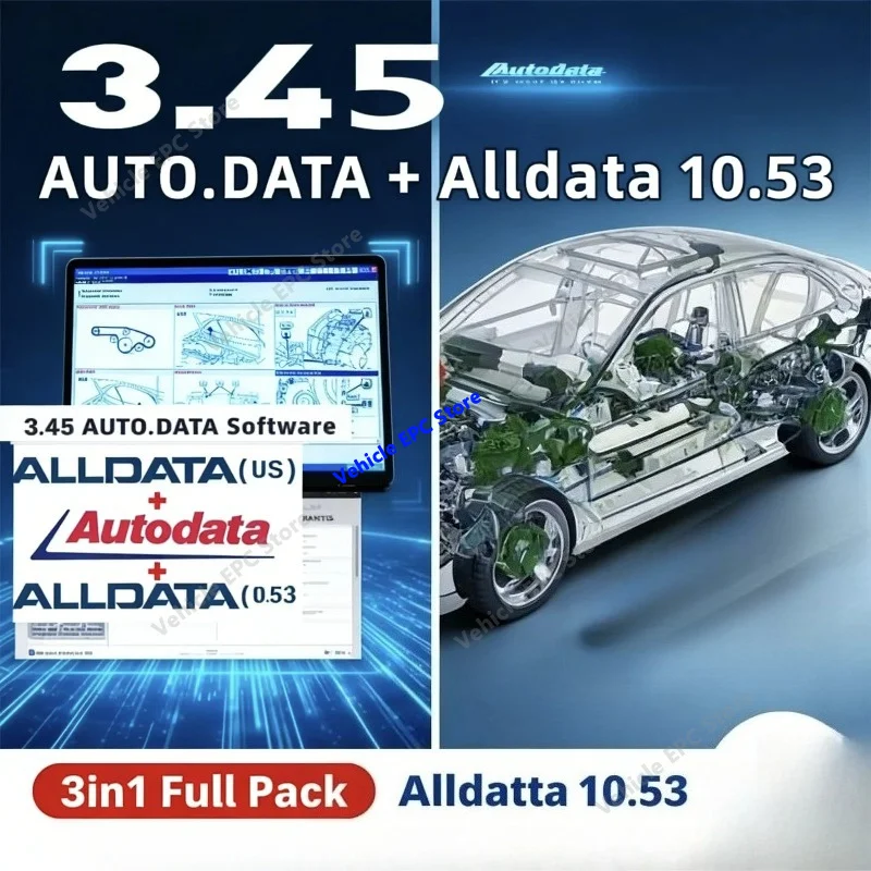 2026 HOT Sale!Alldata Repair Software 10.53 All Data Automotive Tech Latest Offline Software Autodata 3.45 atsg 2017 Send Link