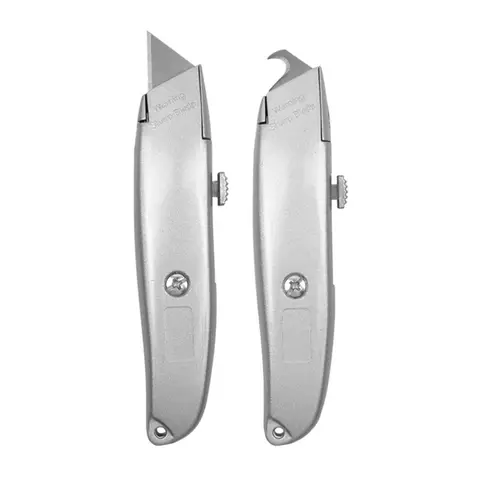 Aluminium Universalkniv Fickkniv Utomhuskniv Akrylskiva Plastskärare DIY Hantverk Pappersskärare Kontorsmaterial 10 best sales akrylskärare - №7