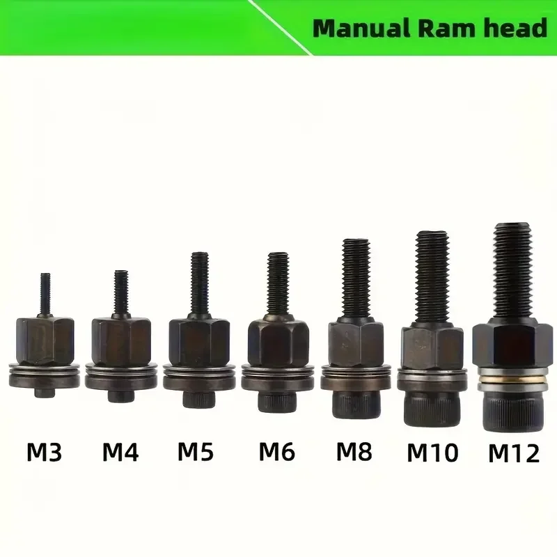 7-teiliges Set Handnietmuttern-Werkzeug Manuelles Nietwerkzeug für Nietmuttern M3 M4 M5 M6 M8 M10 M12 – Detail 5