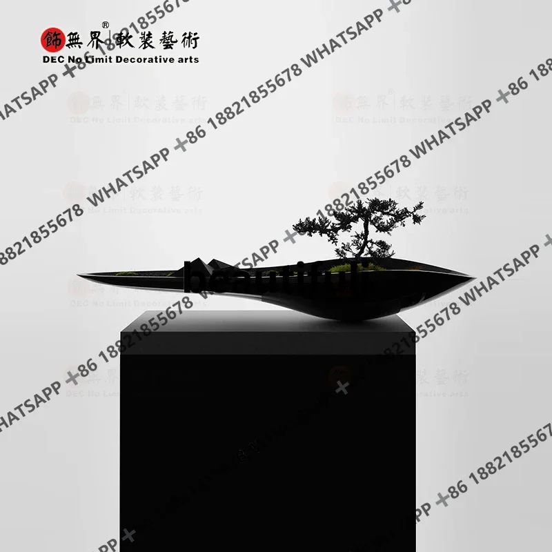 Modern Simple Personality Creative Flower Ornament Art Decorative Art Installation Flower Ornament Large Ornament
