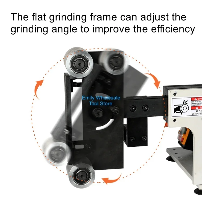 

Multifunctional stainless steel belt grinder knife grinder factory special automatic supporting grinding robot