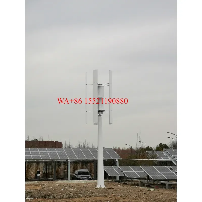WMWMNU for Complete MPPT CE Levitation Permanent Free Noise Vertical Wind Turbine Generator 5KW Wind Energy System Renewable