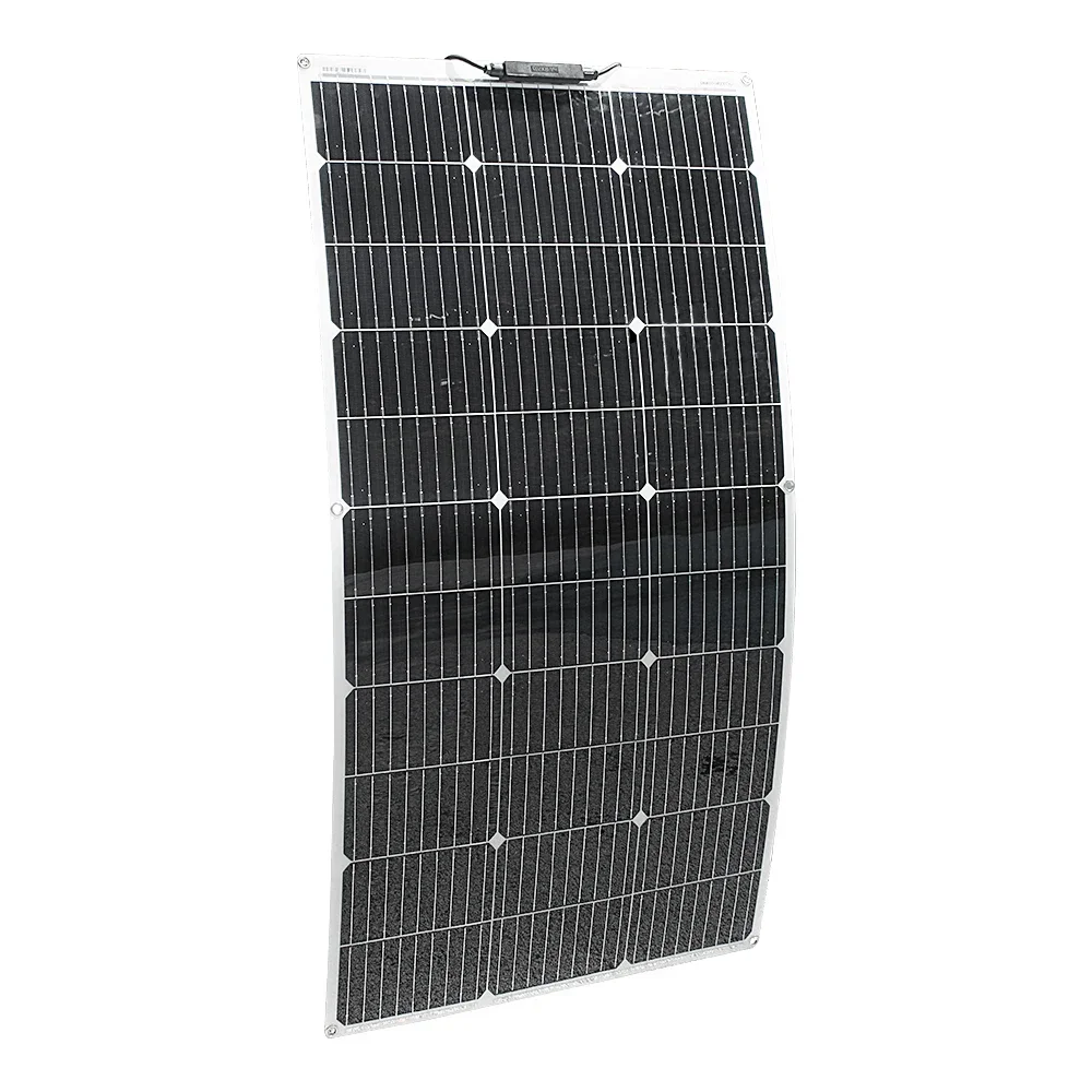 Flexible Solar Panel 100w 200w 300w 400w 500w 600w 1000w for Camping RV Boat Car Home 12V 24V Battery Charger