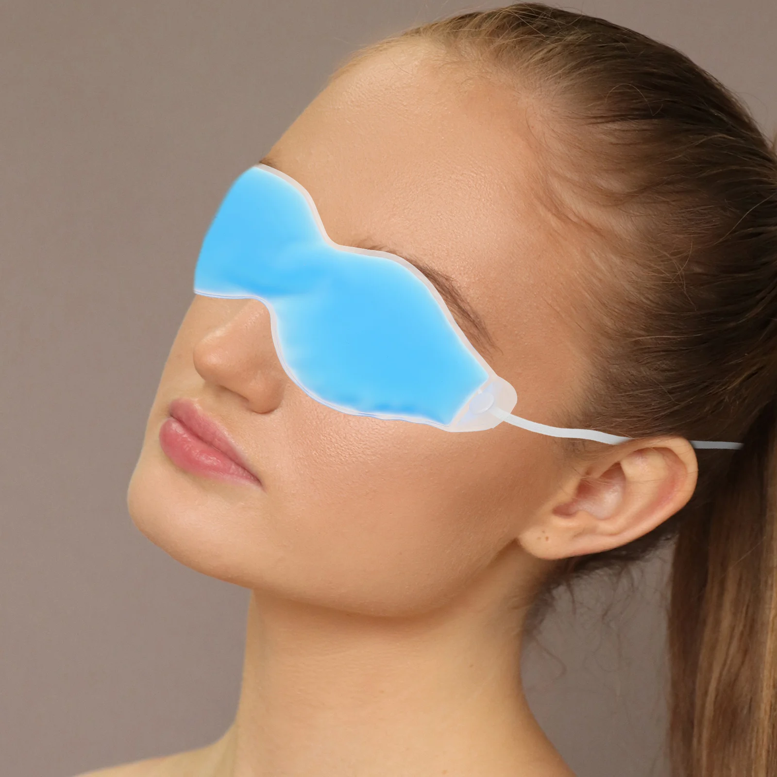 

Hot Cold Eye Mask Cooling Eyes Freezer PVC Pads Compress Masks Sleep Dry Reusable Elastic Straps Heat Therapy Under Eye
