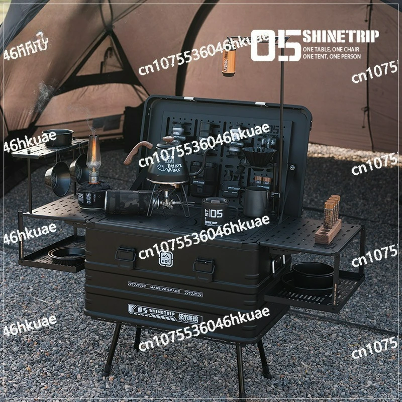 

05 Series Tactical Aluminum Box Multifunctional Modular Storage Aluminum Alloy Coffee Box Set