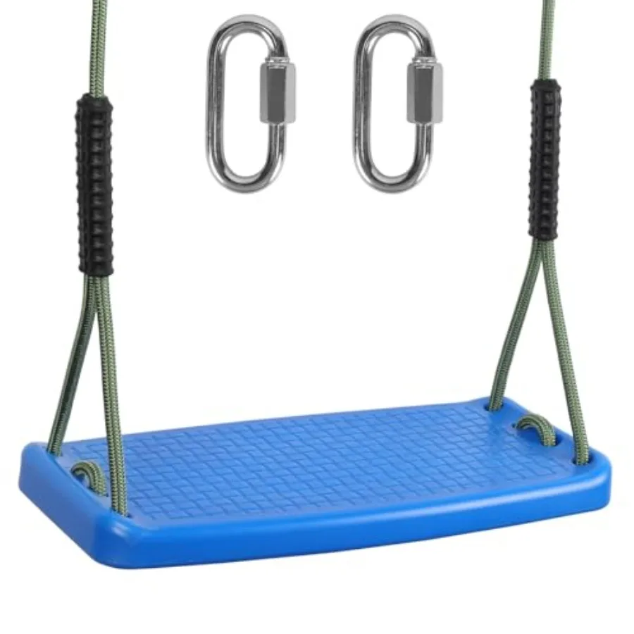 

Пластиковое сиденье для качелей повышенной прочности с регулируемым тросом, нескользящее, для подвесных качелей на дерево, аксессуары для качелей, для использования в помещении и на улице