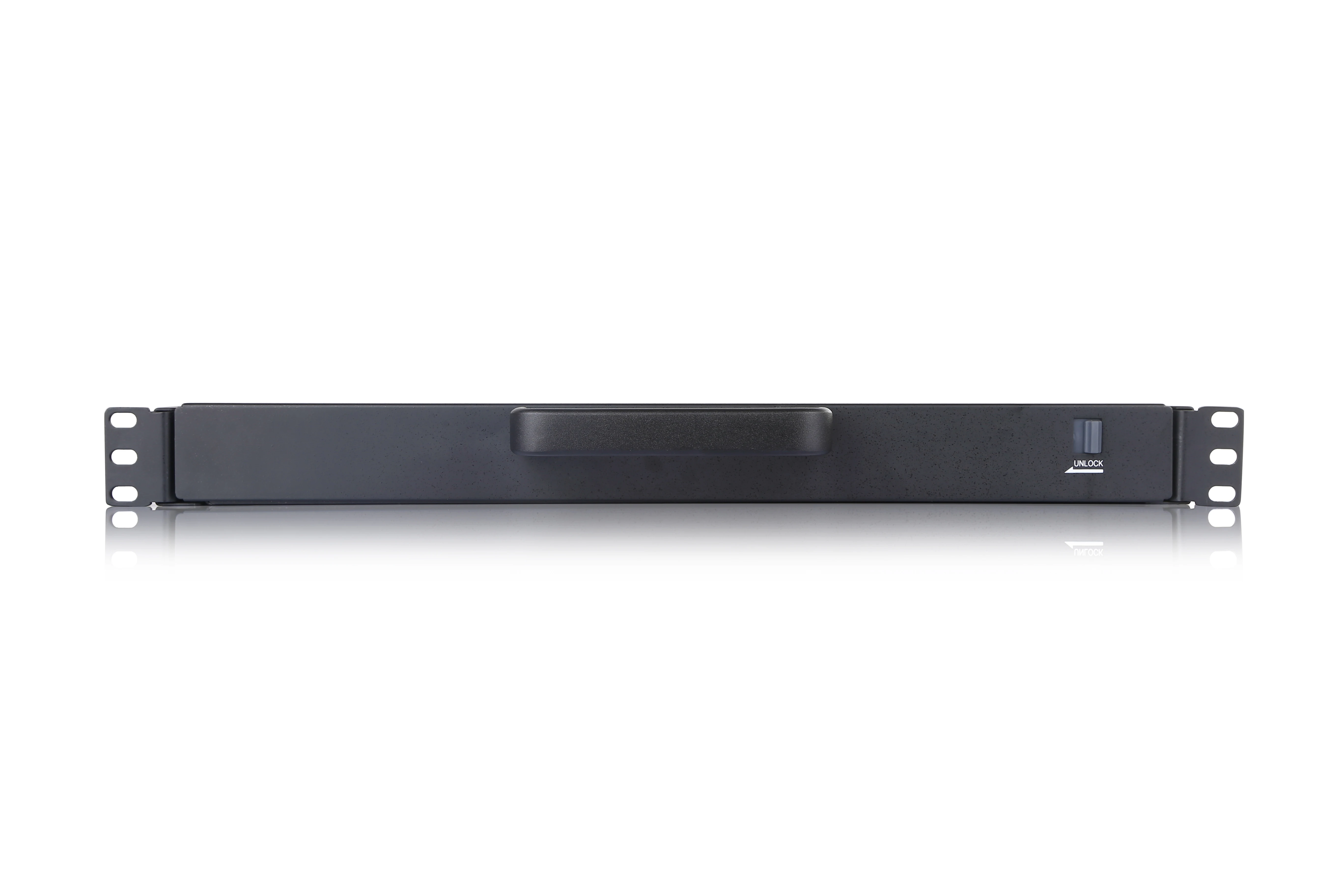 2026 JD1901 1U Rack-Mount Single Port LCD KVM Console - 19 Inch - USB + DVI Support