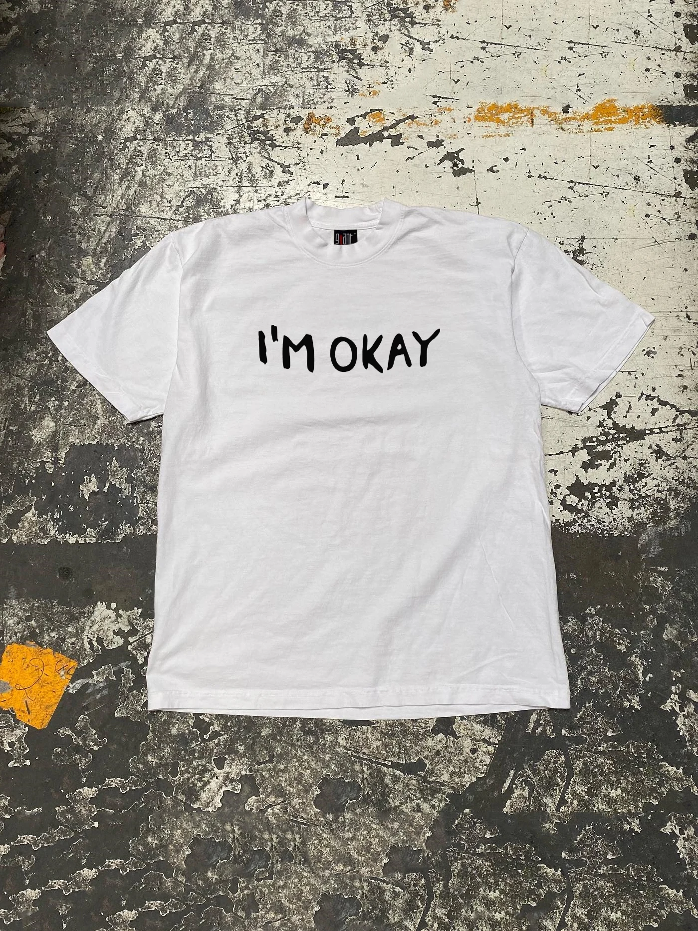 Xiao Chen Story Multi 260g Heavyweight Pure Cotton Short Sleeve T-Shirt Quirky Print Design Loose Fit Casual Wear
