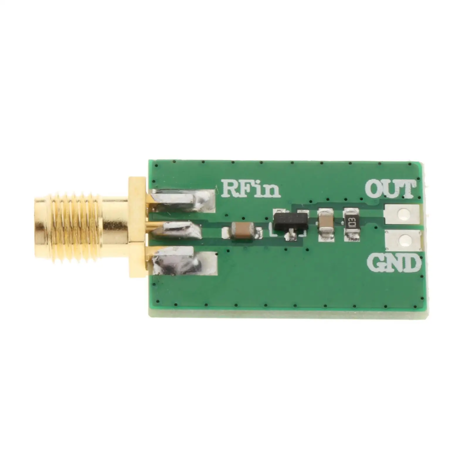 RF Power Meter Logarithmic Amplifier Detector Board Green PCB Module for 300-1200mhz Discharge Signal Detection