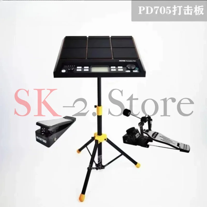 Electronic Drum PD705 Electronic Sampling Percussion Board Portable Professional Drum Instrument Board for Jin Opera