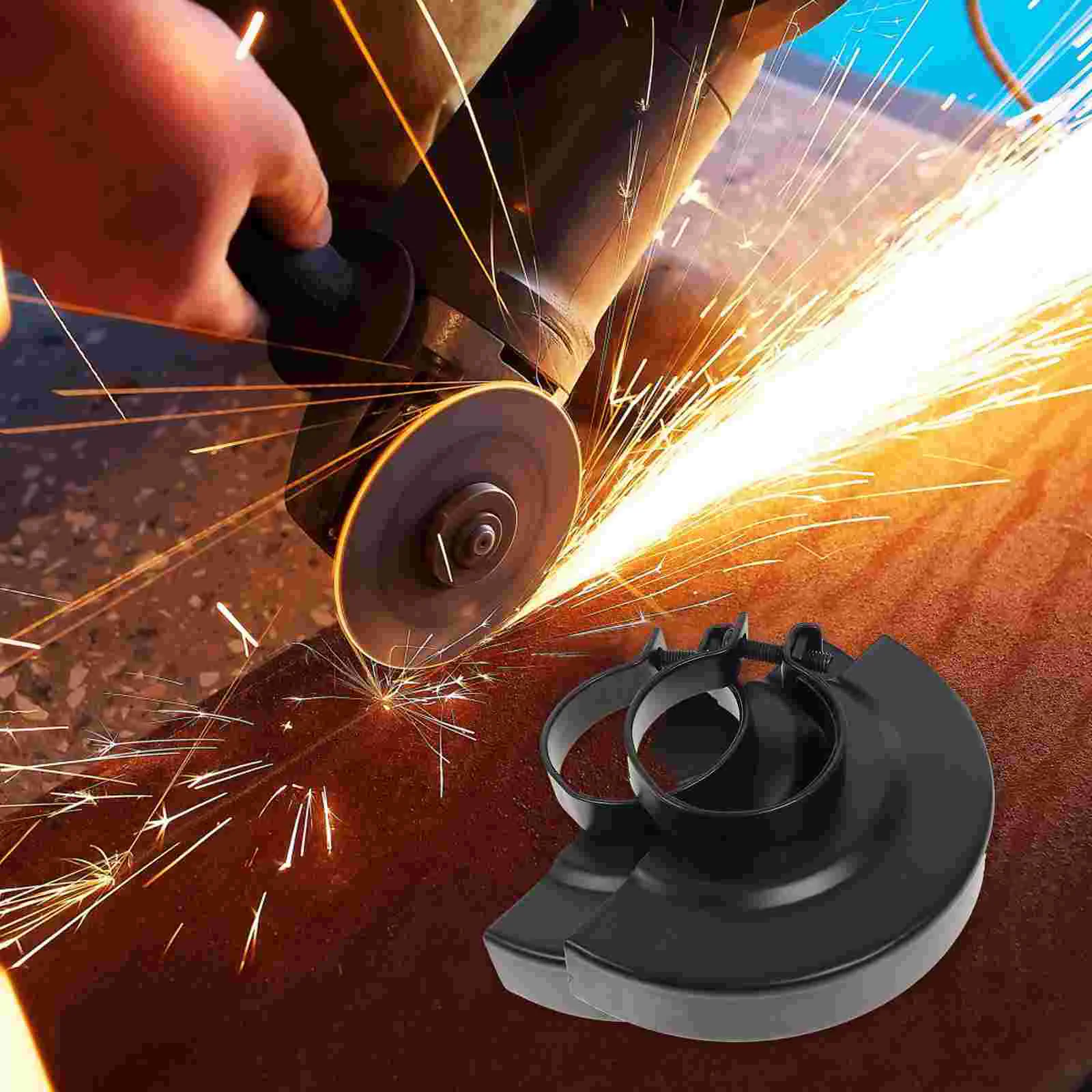

2 Pcs Angle Grinder Protective Cover Safety Guard Wheel Shield Protector for Electric Tungsten Steel