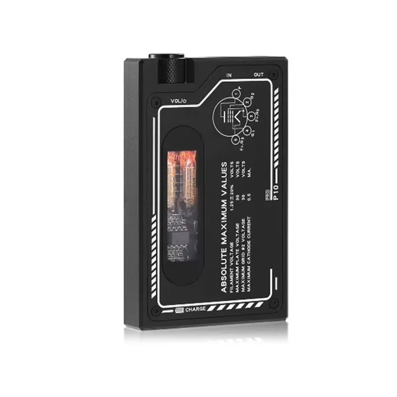 SmCpB03B-P10 PRO Hifi Direct Heated Tube Headphone Amplifier Portable Mini Audio Desktop Headphone Amp Powered By USB-C