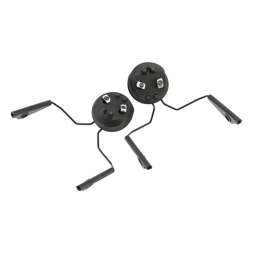 Tactical Helmet Rail Adapter Headset Mount Compatible with Walkers Razor Earmuffs for MOLOK Rail Helmets