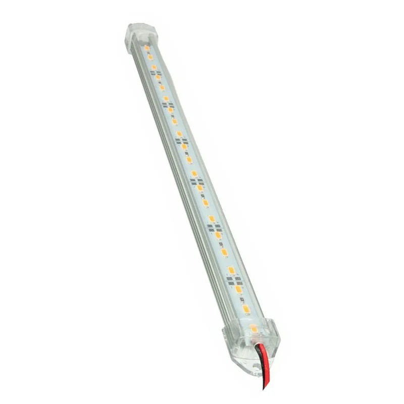 12V 5630 LED Strip Light Bar Waterproof Warm White Lamp for Boat Camping Caravan
