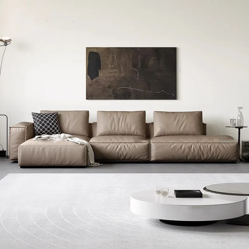 L Shape Quilted Living Room Sofas Recliner Reception Chaise Longue European Sofa Waterproof Couch Sofa Furniture