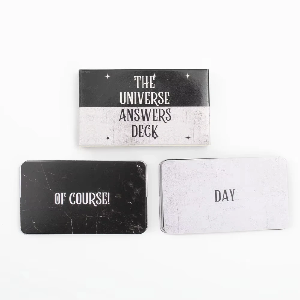 

The Universe Answers Tarot Deck Keywords Cards 44 Pcs 10.3*6Cm Fortune Telling Divination Card