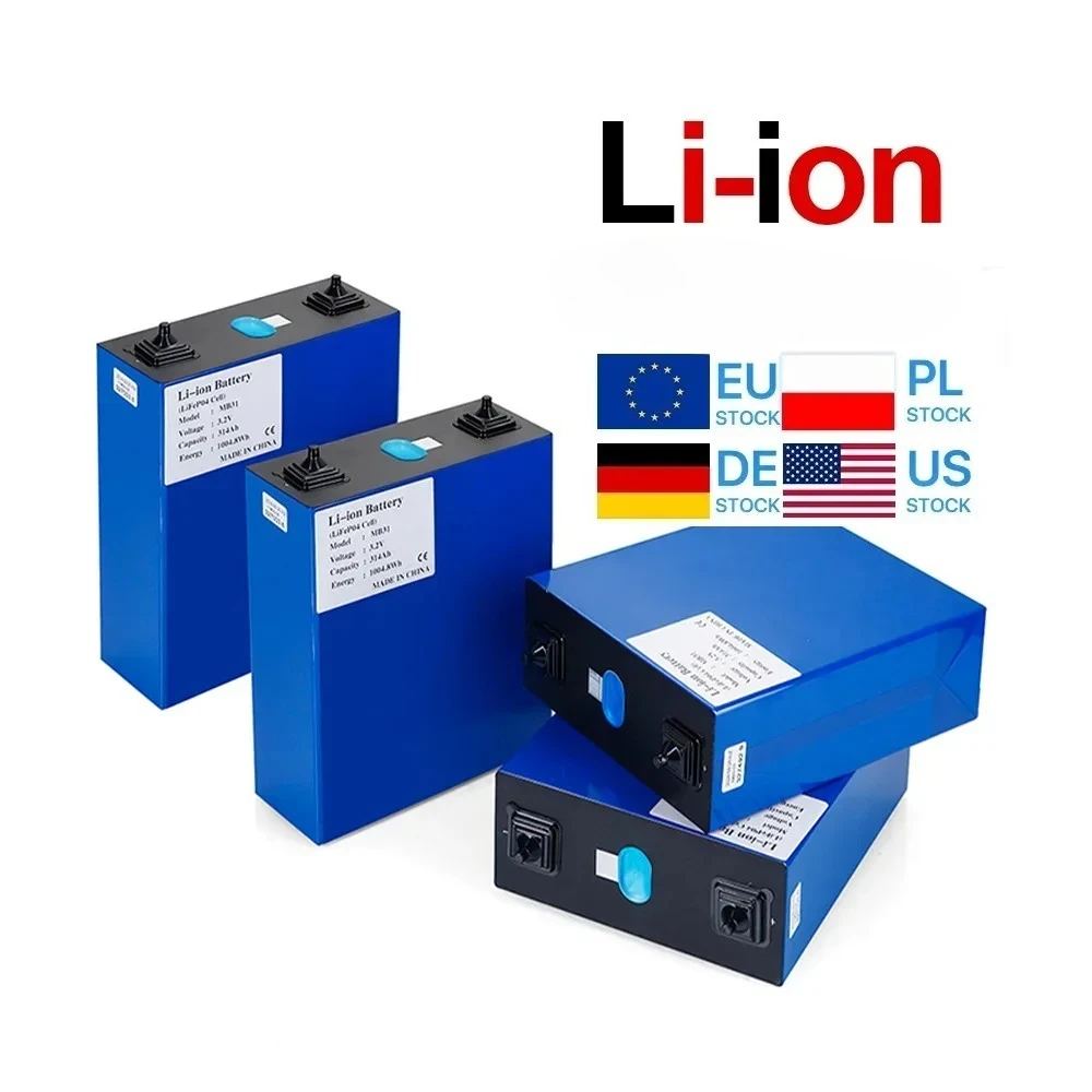 

4PCS EVE Brand LF280K V3 280AH GRADE A LiFePO4 Battery 3.2V Prismatic Rechargeable Batteries