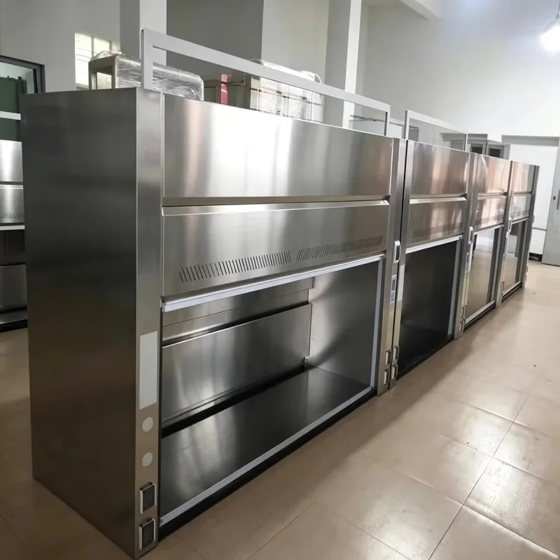 Durable Stainless Steel Desktop Fume Hood With Multiple Functions Suitable for Laboratory Desktop Fume Hoods