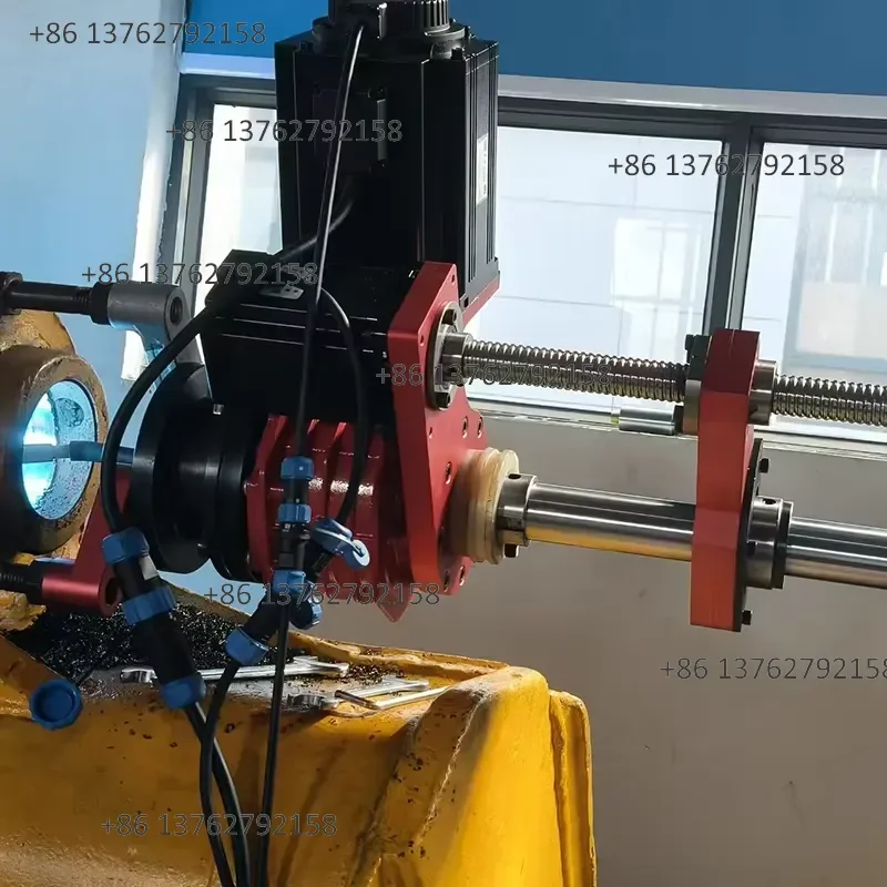 【2026】 Dual System Boring and Welding Diameter 40~300mm Portable Line Boring & Bore Welding Machine