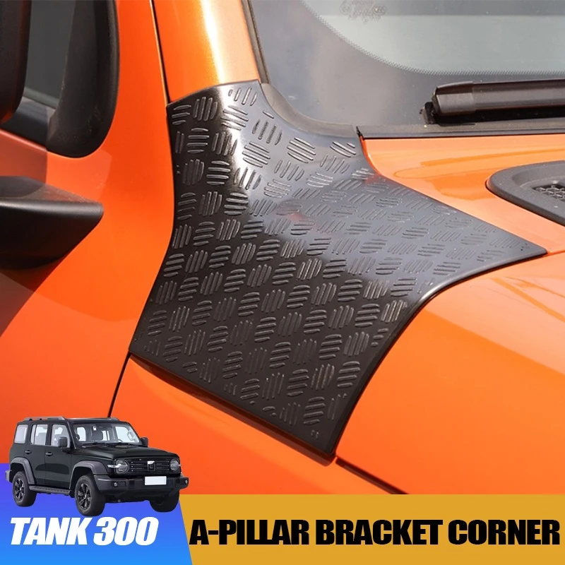 

Угловые крышки кронштейна A-Pillar для GWM WEY Tank 300 2021-2024, защита от царапин, защита от столкновений, внешний декоративный аксессуар