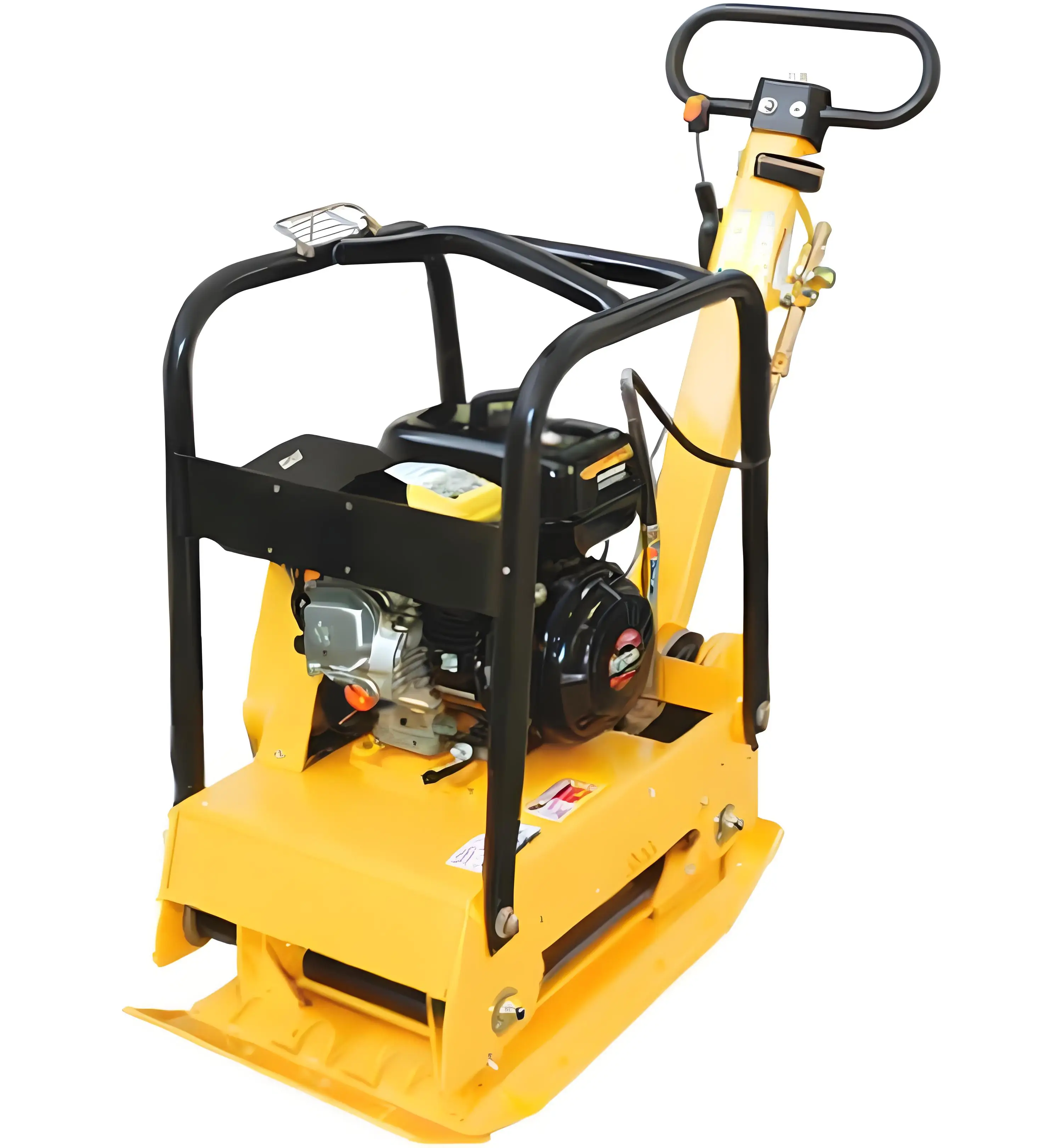 لوحة ضاغطة البنزين المسطحة ضاغطة لوحة الديزل آلة تهتز الأسطوانة الأسفلت