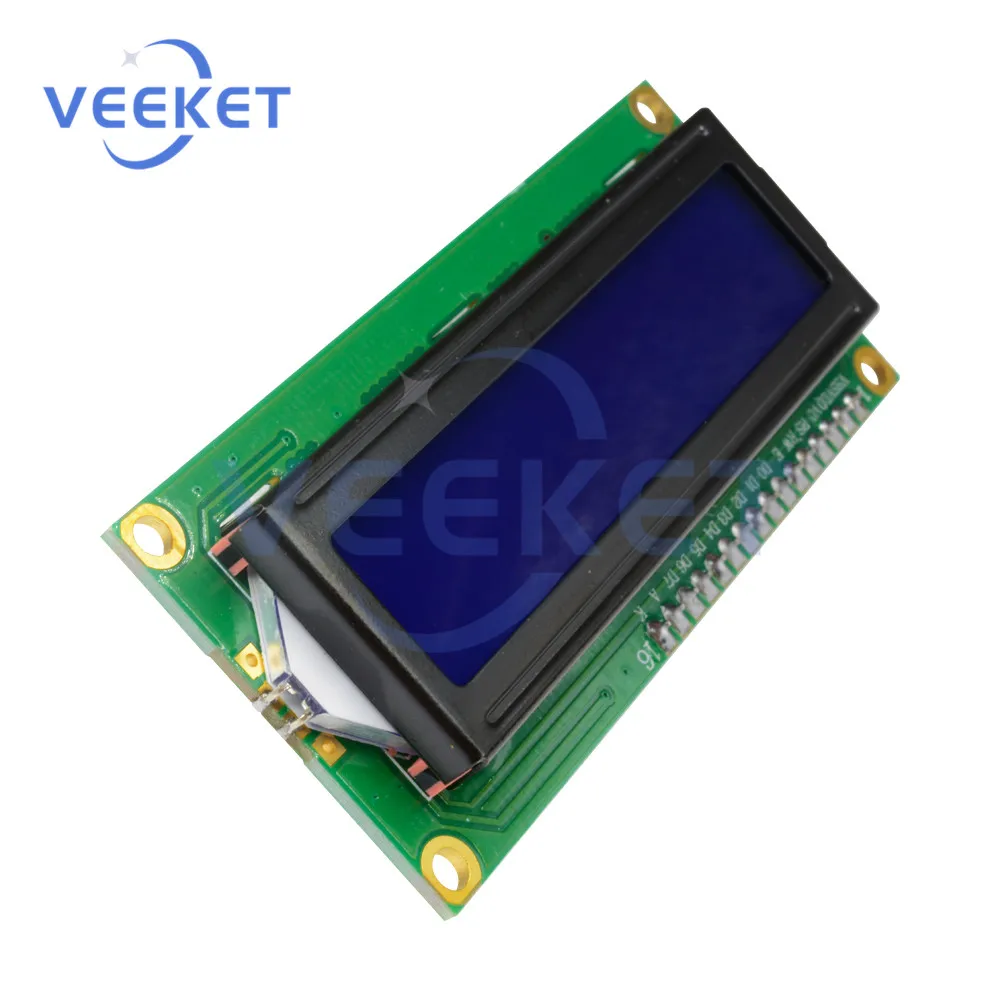 LCD1602 1602 LCD Module IIC I2C TWI SPI Serial Interface 5V Blue/ Yellow Screen 16X2 Character LCD Display Module for Arduino