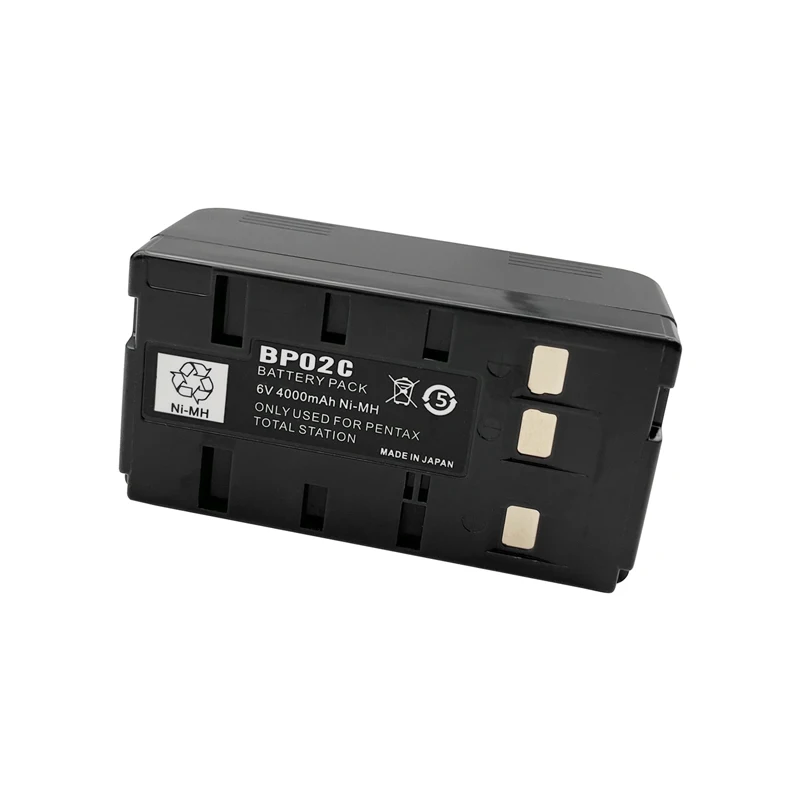 Imagem -04 - Bateria para a Estação Total Pentax Brandnew Ni-mh Bp02c Estações Totais de Levantamento 6v 4000mah
