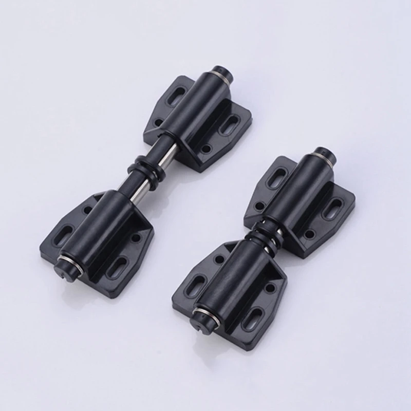 12PCS Black Magnetic Push To Open System Damper For Cabinet Cupboard Drawer