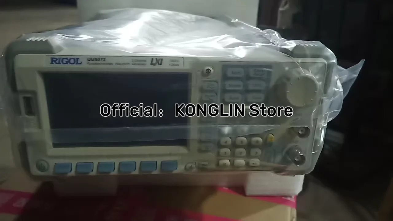 

Rigol DG5072 Генератор функций произвольной формы 70 МГц 2 канала 1 Гвыб/с Выход формы сигнала 128 Мп Память Разрешение 14 бит