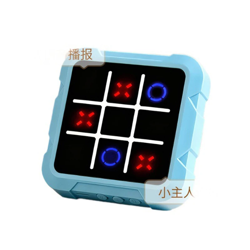 Jeu électronique intelligent de tic-tac-toe multifonctionnel pour enfants, jouet éducatif, entraînement cérébral, jeu tout-en-un, puzzle pour enfants