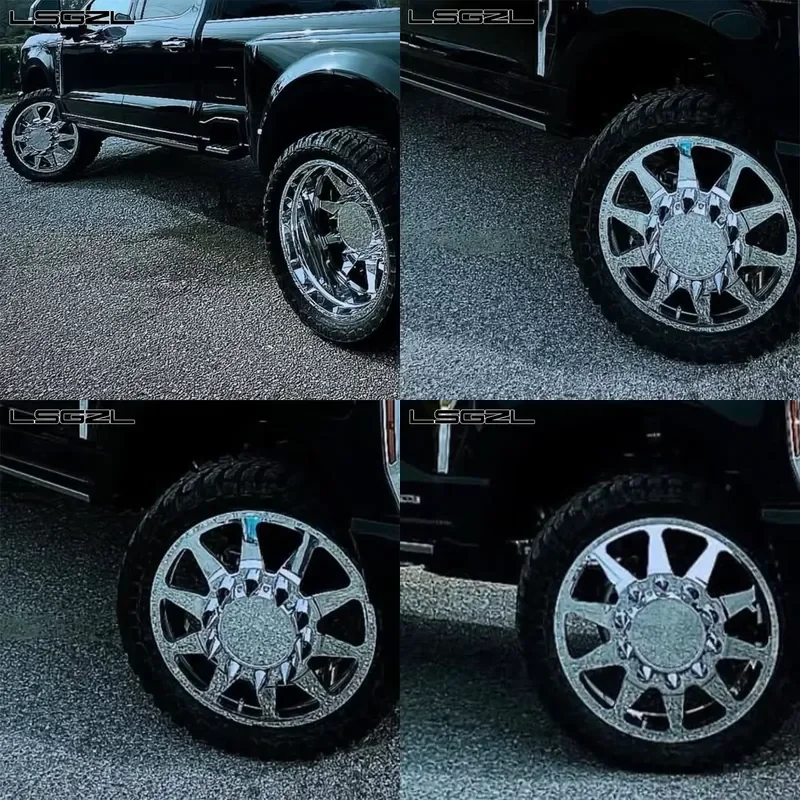 

i LSGZL for Custom Dually Wheels Forged Truck Wheel 20-28/30x8.25 PCD 8x170 8x180 8x200 8x6.5 for Silverado