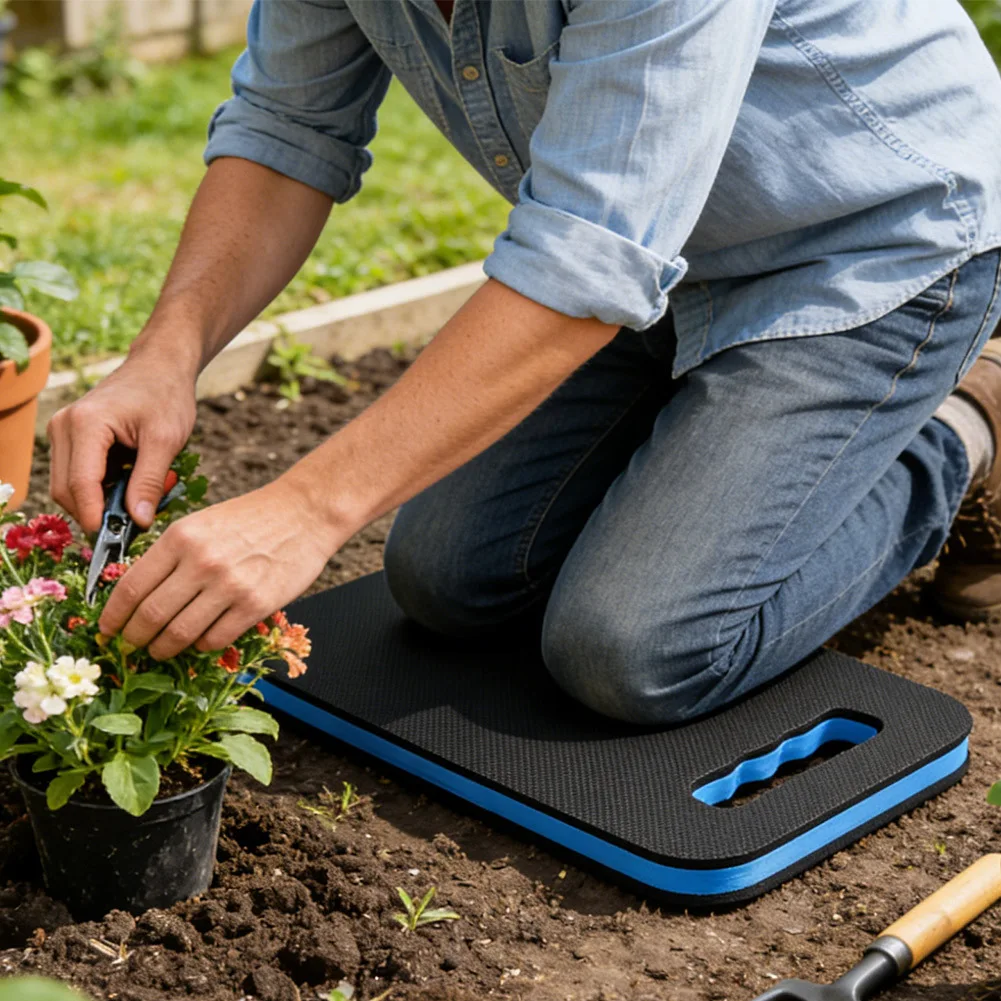 EVA-Schaumstoff-Kniepolster, wasserdicht, ölbeständig, Kniematte für Autoreparatur, Gartenarbeit, Werkstatt, Wartungswerkzeug im Freien – Detail 8