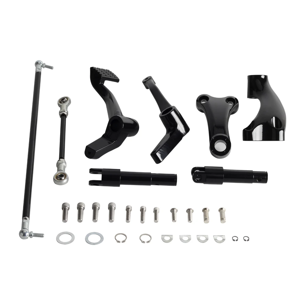 

Motorcycle Forward Control Foot Pegs Foot Rests Lever For Harley Sportster XL883 XL1200 Iron 883 XL883N