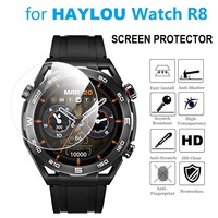 5PCS Screen Protector for Haylou Watch R8 Smartwatch Tempered Glass HD Clear Protective Film