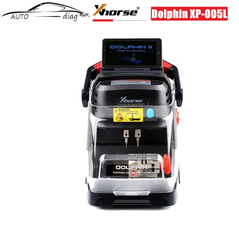 

Xhorse Dolphin II XP-005L XP005L Automatic Portable Key Cutting Machine with Adjustable Screen and Built-in Battery