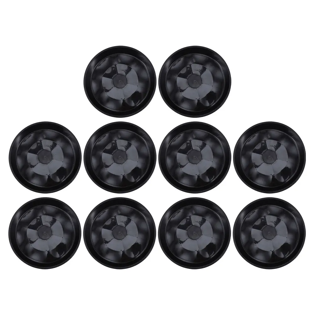 

10pcs Flowerpot Bases Plastic Circular Drip Trays Small Round Waterproof Plant Saucers Gardening Trays Potted Plant Plates