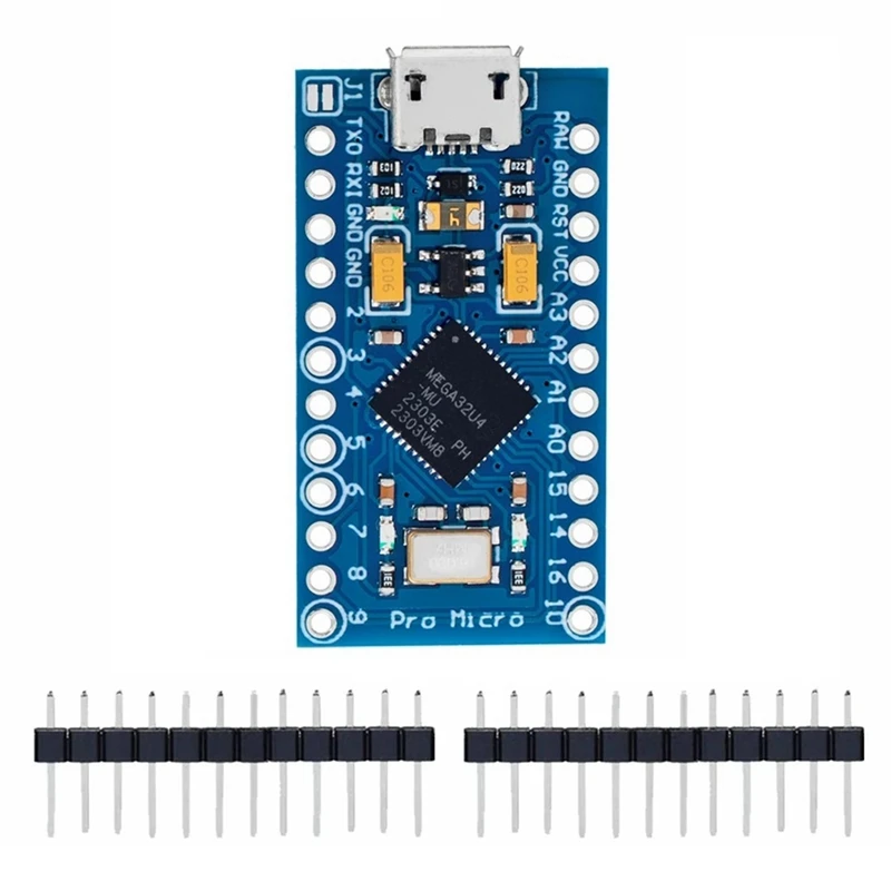 AB34-Micro-Interface Atmega32u4 Self USB Updater 5V/16M Microcontroller Development Board