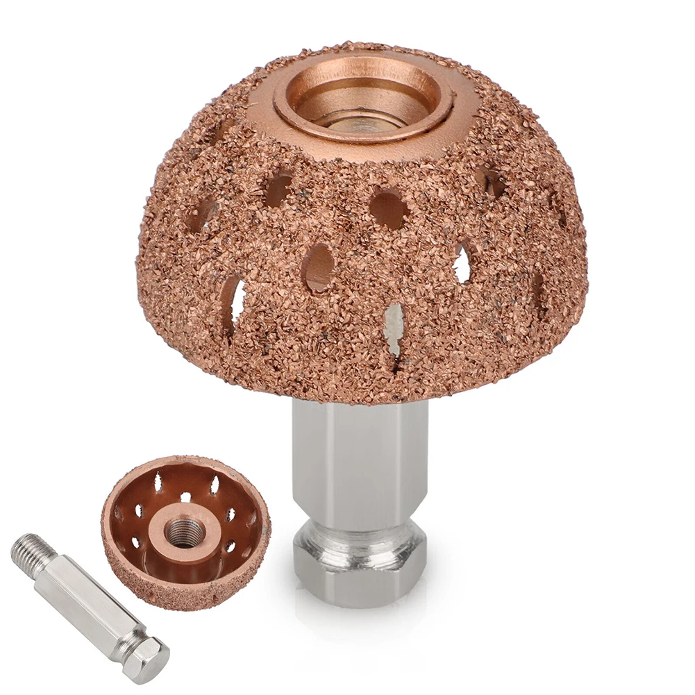 

38mm Tire Buffer Wheel 70 Tire Buffer Tire Repair Grinding Head Coarse Grit Buffing Wheel With Linking Rod Rose Gold