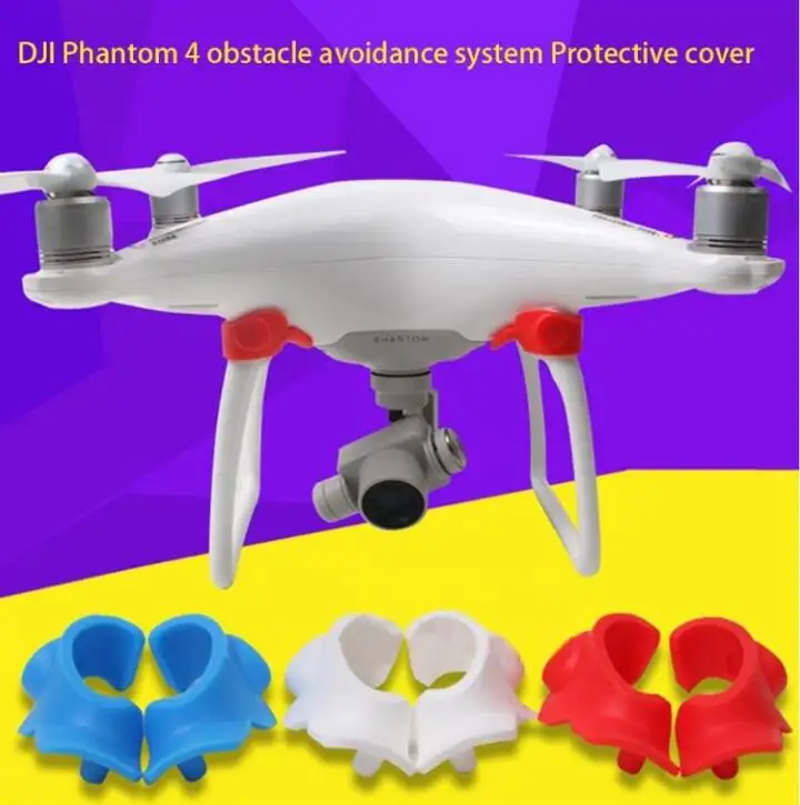For DJI Phantom 4 Pro Advance Front Obstacle Avoidance Vision Sensor Gimbal Camera Lens Protector Cover, Anti-Dust Guard