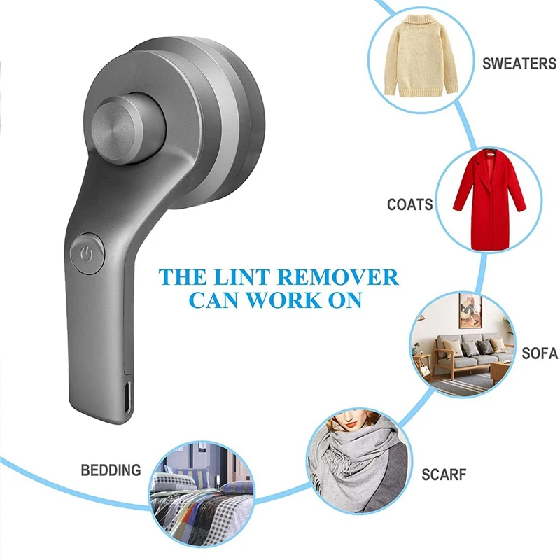 Electric Lint Remover,Powerful Motors Effectively And Quickly Remove Fuzz For Clothes,Sweater,Couch,Blanket,Cashmere