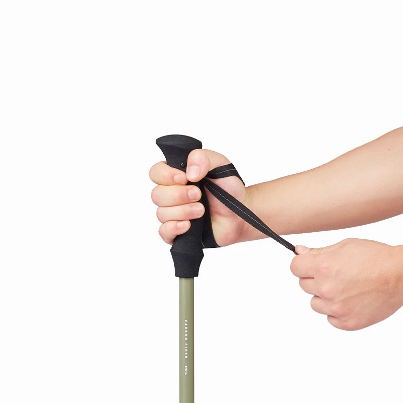 Naturehike Outdoor Ultralight Trekking Poles Carbon Foldable Telescopic Pole Hiking Camping Portable 3 Section Trekking Sticks