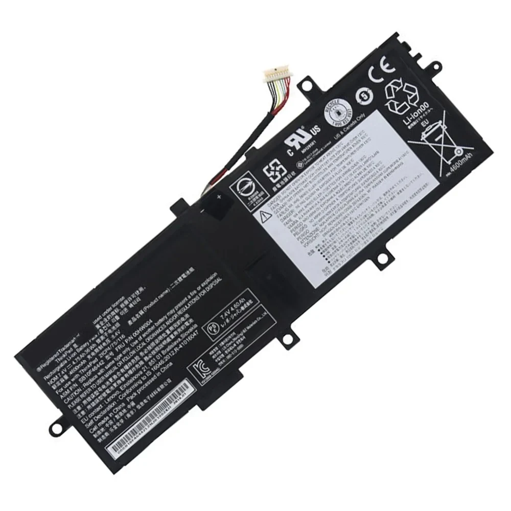 00HW004 Laptop Battery for Lenovo ThinkPad Helix 2 00HW010 00HW011 00HW005 etc 7.4V 36Wh