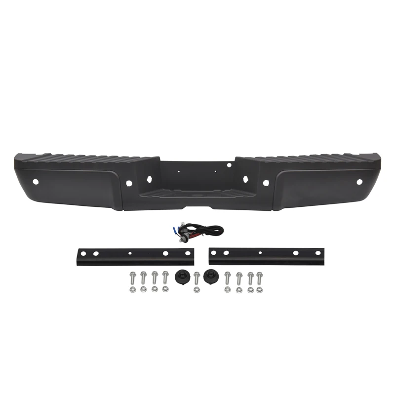 Black W/ sensor holes Rear Bumper For Ford F250 Super Duty 2008-2016 FO1103175